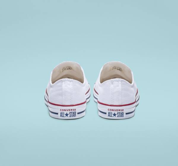 Women's Converse Chuck Taylor All Star Classic Low Tops Shoes White | CV-893YKU