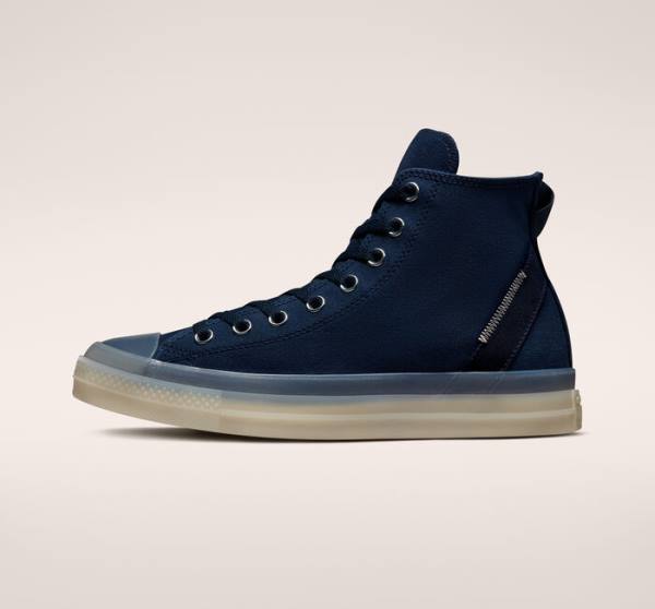 Women's Converse Chuck Taylor All Star CX Seasonal Color High Tops Shoes Navy / Obsidian | CV-896MIW