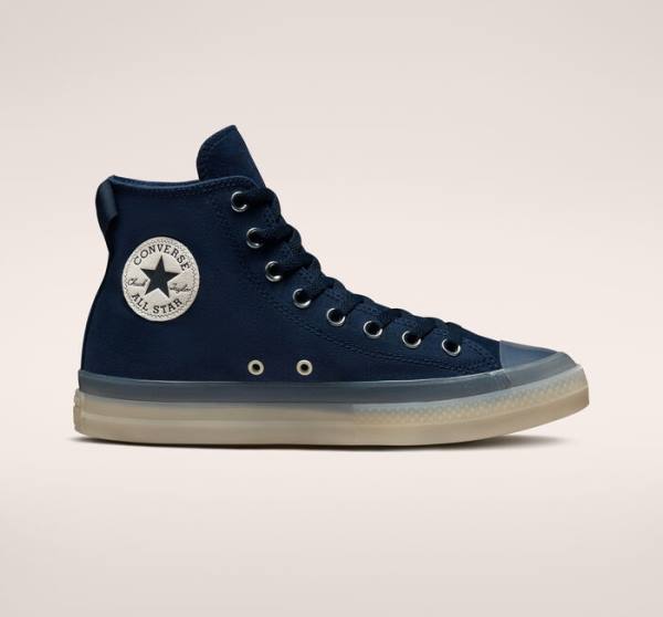 Women\'s Converse Chuck Taylor All Star CX Seasonal Color High Tops Shoes Navy / Obsidian | CV-896MIW