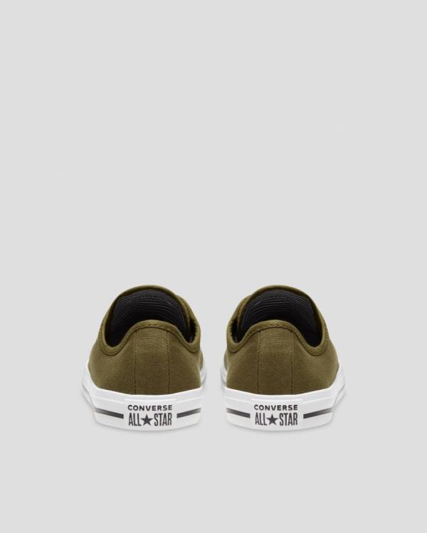 Women's Converse Chuck Taylor All Star Dainty Mix And Match Low Tops Shoes Olive Blue | CV-907DLG