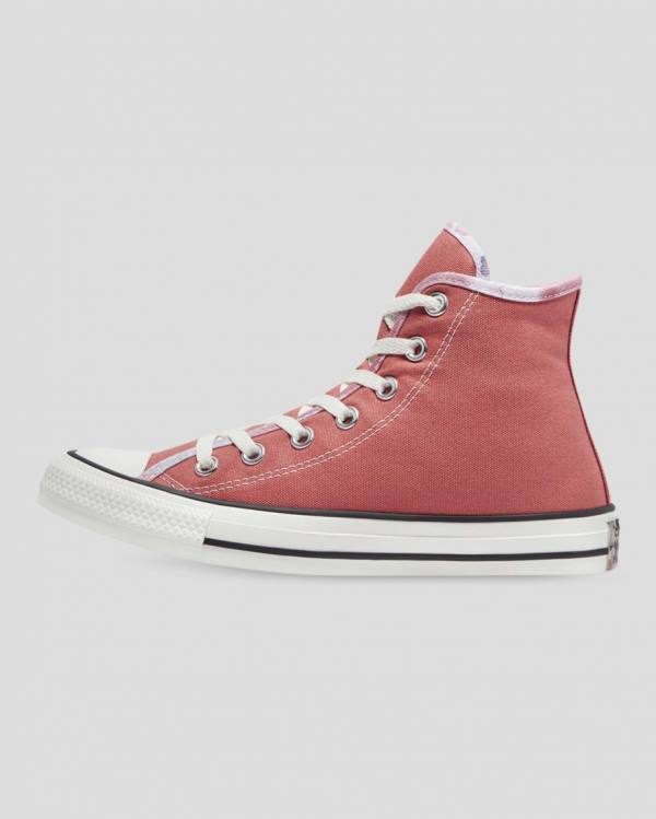 Women's Converse Chuck Taylor All Star Festival High Tops Shoes Pink | CV-807PTG