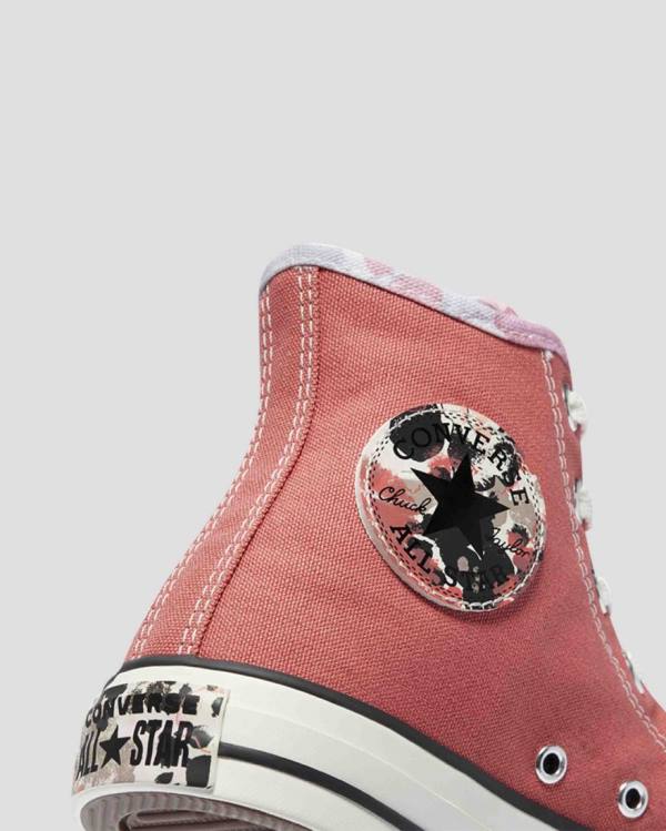 Women's Converse Chuck Taylor All Star Festival High Tops Shoes Pink | CV-807PTG