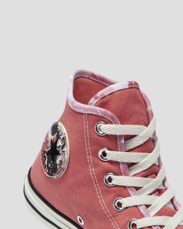 Women's Converse Chuck Taylor All Star Festival High Tops Shoes Pink | CV-807PTG