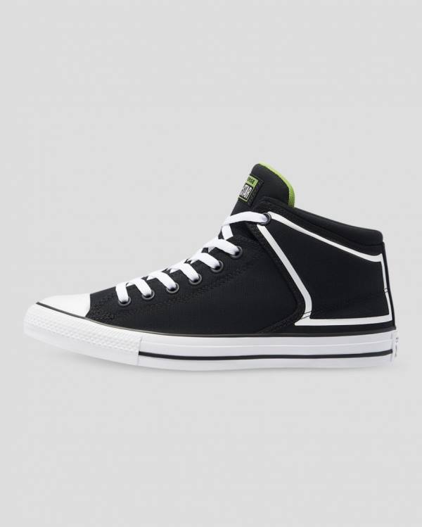 Women's Converse Chuck Taylor All Star High Street Dramatic Nights High Tops Shoes Black | CV-569DYW