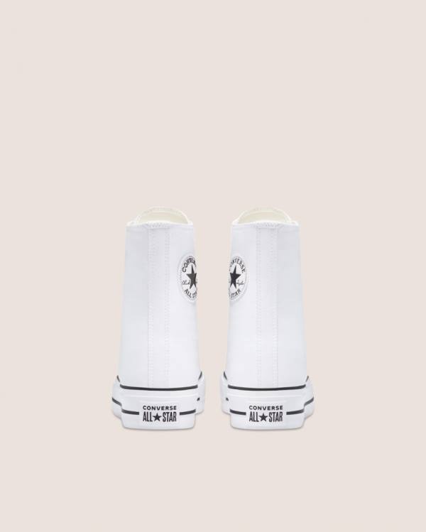 Women's Converse Chuck Taylor All Star Lift X- High Tops Shoes White | CV-978RDT