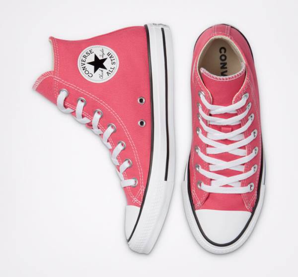 Women's Converse Chuck Taylor All Star Seasonal Color High Tops Shoes Pink | CV-290HFQ