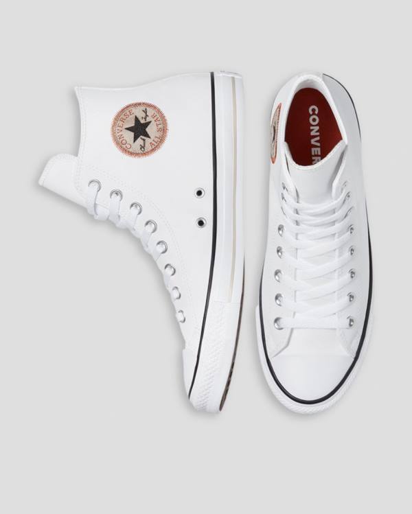 Women's Converse Chuck Taylor All Star Summer Daze SL High Tops Shoes White | CV-319JTU