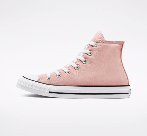 Women's Converse Chuck Taylor All Star Seasonal Color High Tops Shoes Pink | CV-372WLK