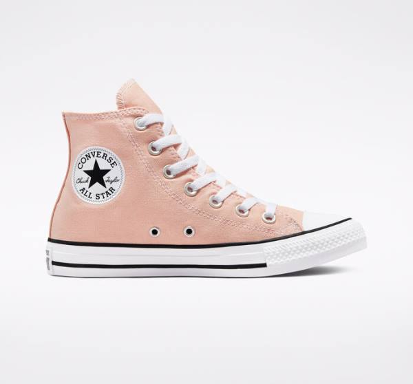 Women\'s Converse Chuck Taylor All Star Seasonal Color High Tops Shoes Pink | CV-372WLK