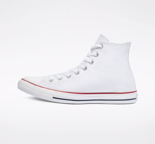 Women's Converse Chuck Taylor All Star White High Tops Shoes White | CV-763UEL