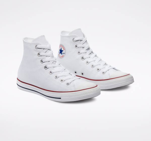 Women's Converse Chuck Taylor All Star White High Tops Shoes White | CV-763UEL