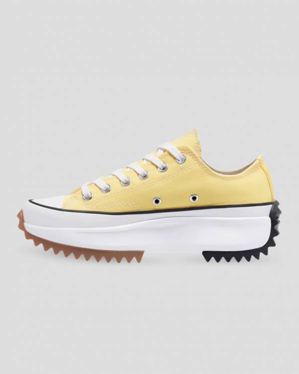 Women's Converse Run Star Hike Colour Splash Low Tops Shoes Yellow | CV-685NBA