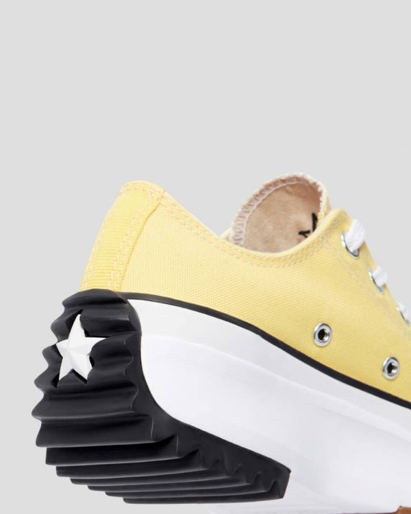 Women's Converse Run Star Hike Colour Splash Low Tops Shoes Yellow | CV-685NBA