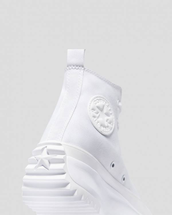 Women's Converse Run Star Hike High Tops Shoes White | CV-209SUO