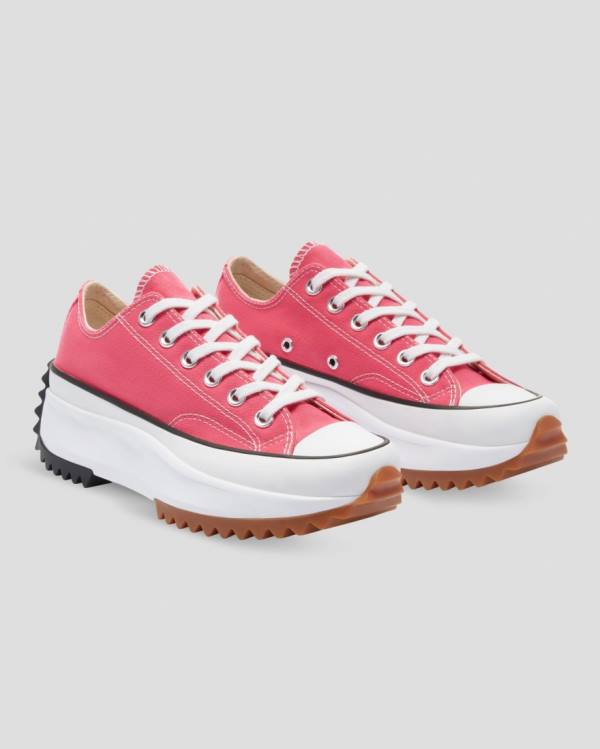 Women's Converse Run Star Hike Seasonal Colour Low Tops Shoes Pink | CV-230MRU