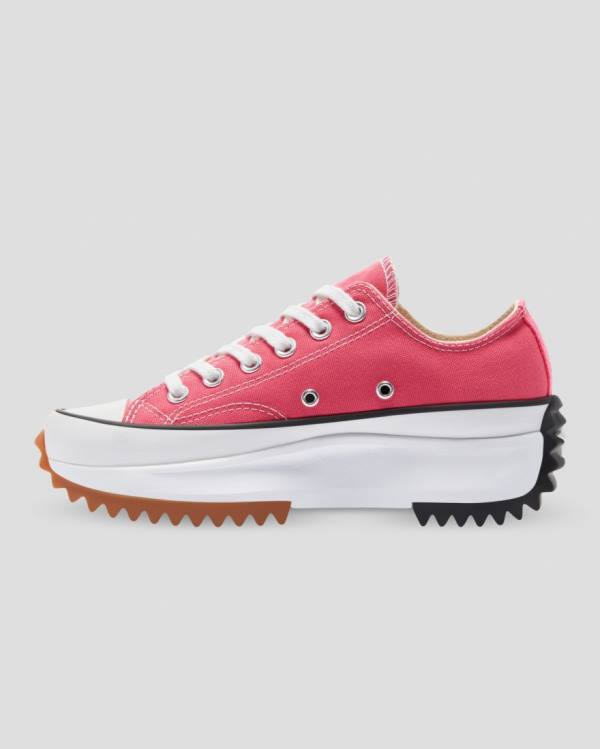 Women's Converse Run Star Hike Seasonal Colour Low Tops Shoes Pink | CV-230MRU