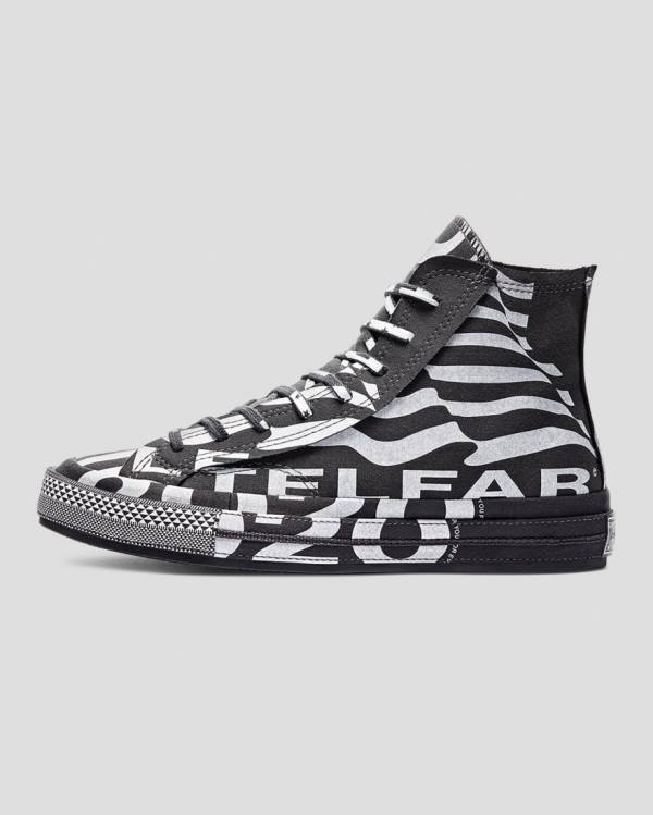 Women's Converse Telfar Chuck 70 High Tops Shoes Black | CV-604XNG